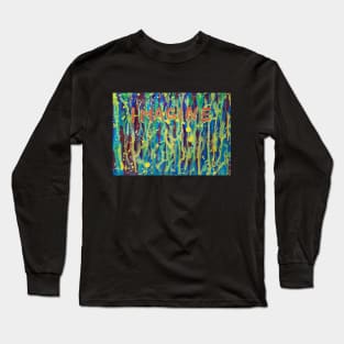 Imagine, abstract art, artist, Garry Greenwood Long Sleeve T-Shirt